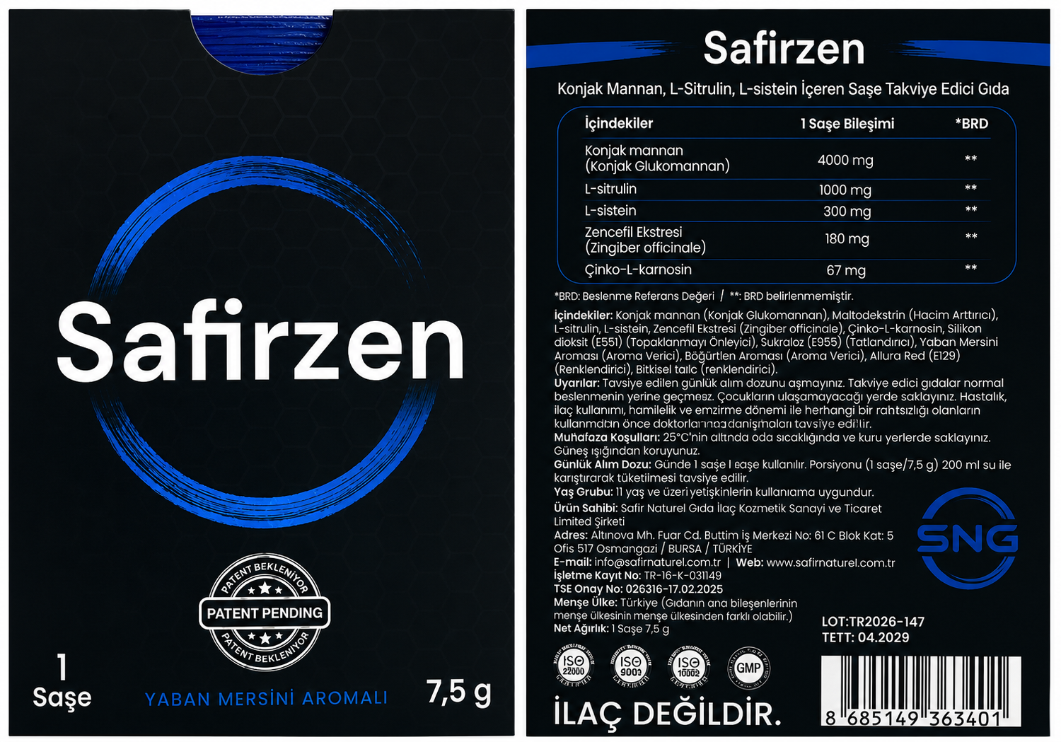 Safirzen saşe